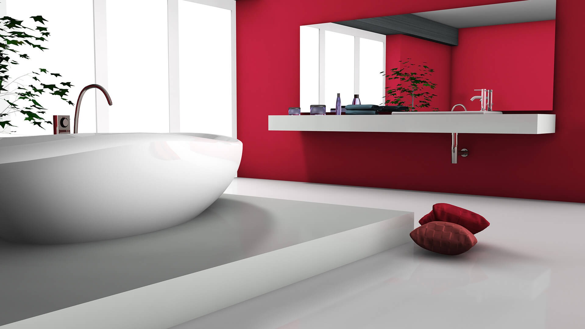 Peinture salle de bains : couleurs, conseils, erreurs à éviter - Côté  Maison