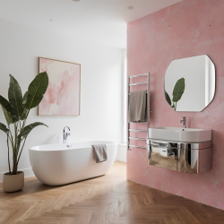 Kit béton ciré - Rose : Contenance - 2 m²