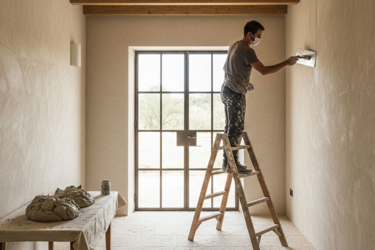 Comment faire un enduit à la chaux sur un mur intérieur ? - Biologement