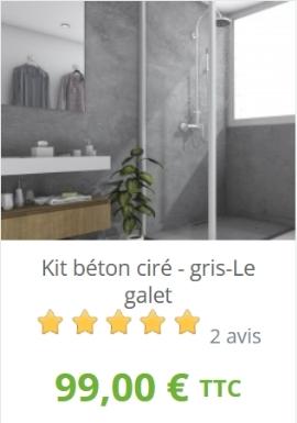 béton ciré salle de bain