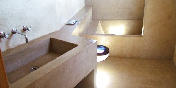 Tadelakt salle de bain cocooning
