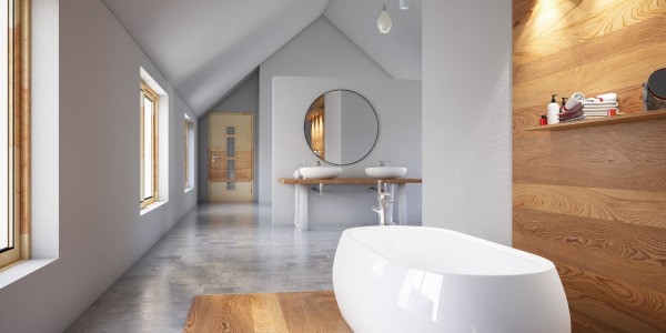 Meubles Salle de Bain en Béton ciré