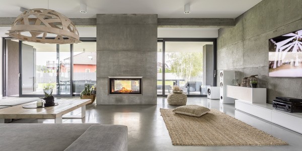 Béton ciré dans un appartement