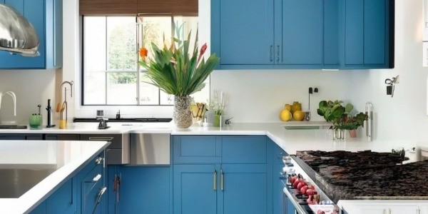Comment utiliser le bleu canard dans une cuisine" 