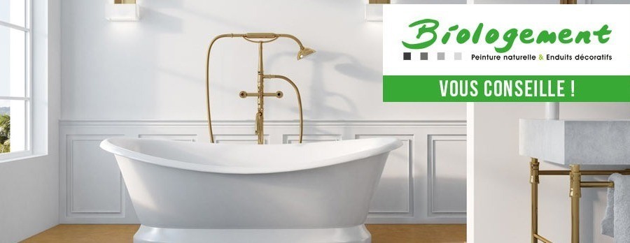 Quel enduit décoratif pour les murs d'une salle de bains ?